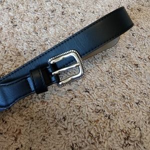 Target black western m waist belt
